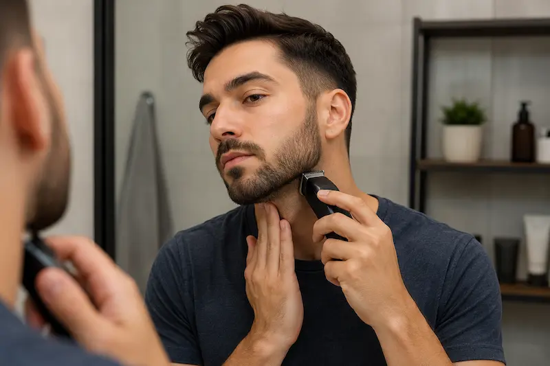 آموزش اصلاح ته ریش در خانه؛ روش حرفه‌ای مرتب کردن و خط گرفتن
