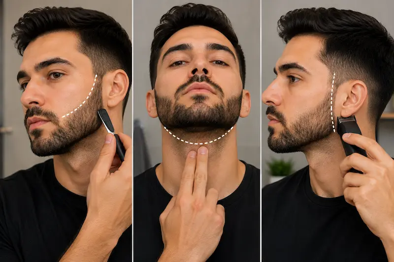 خط گرفتن ریش
