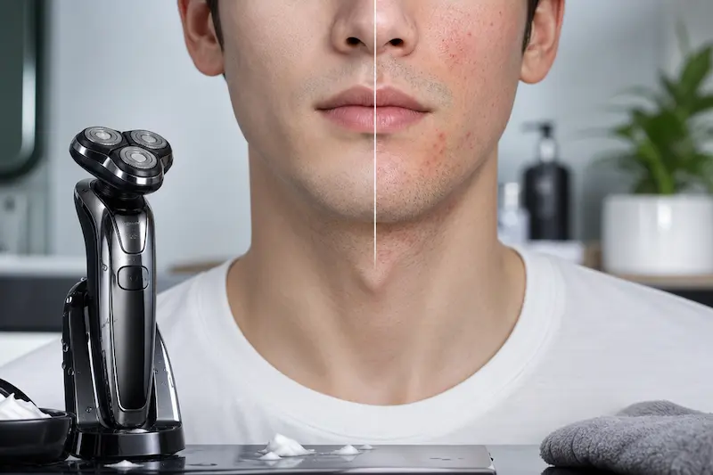 آیا شیور DSP باعث جوش و زخم می‌شود؟
