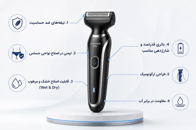 بهترین ماشین اصلاح بدن چه ویژگی‌هایی دارد؟