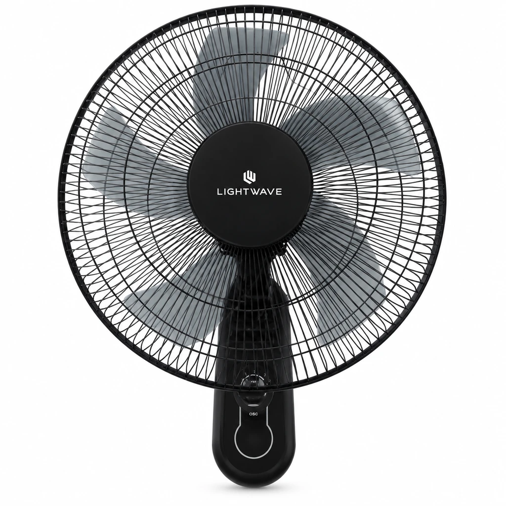پنکه دیواری ۱۶ اینچ لایت‌ویو مدل LW-WF-1677R | Light Wave