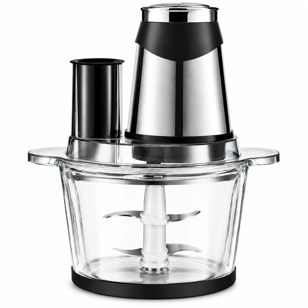 خردکن برقی DSP مدل KM4110 با کاسه شیشه‌ای ۳ لیتری و موتور مس ۳۰۰ وات