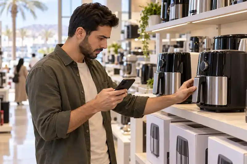 قبل از خرید، مدل دقیق محصول را جستجو کنید