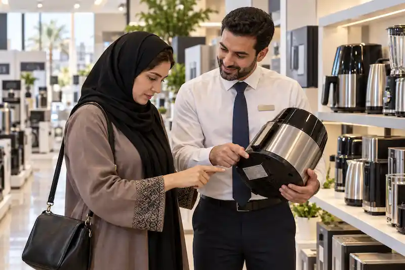 مشخصات فنی دستگاه را با اطلاعات مدل تطبیق دهید