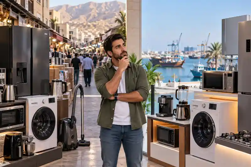خرید لوازم خانگی از بانه بهتر است یا گناوه؟ مقایسه قیمت و شرایط خرید