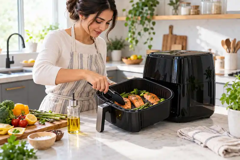 چطور از دود کردن سرخ کن بدون روغن جلوگیری کنیم؟