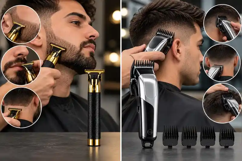 4. مقایسه خط زن و حجم زن
