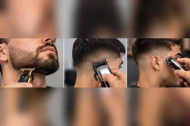 کاربرد خط زن و حجم زن در اصلاح مو