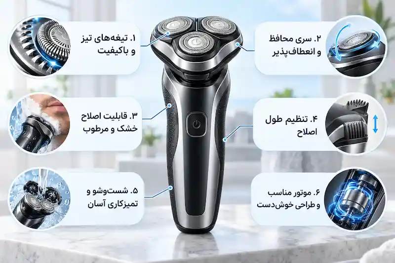 بهترین ماشین اصلاح برای پوست حساس چه ویژگیهایی دارد؟