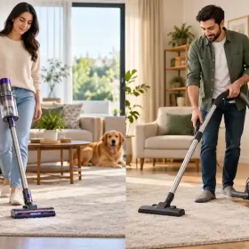 جارو شارژی بهتر است یا جاروبرقی؟
